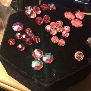 Premade bundle of diff sizes and shapes of beads